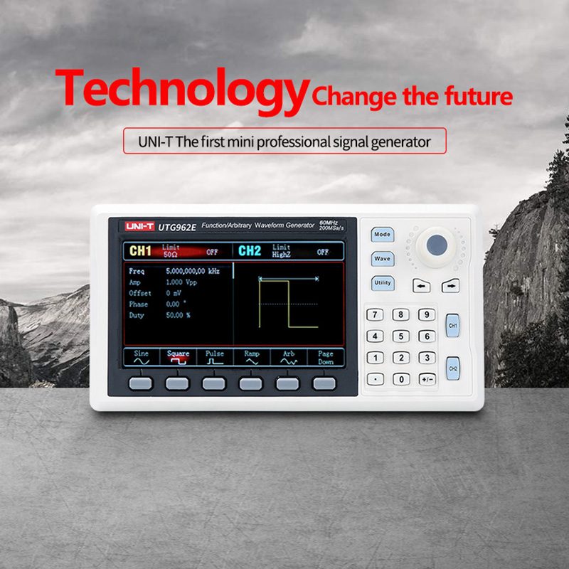 UNI-T UTG932E UTG962E Function - Dual Channel Arbitrary Waveform Function Generator 60Mhz 评论和价格